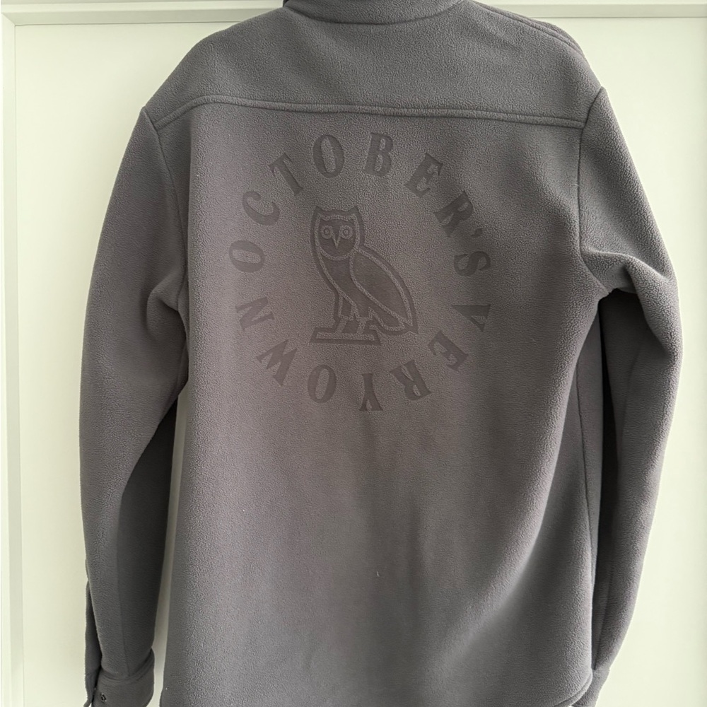 OVO X Polartec Charcoal Microfleece Shirt Jacket